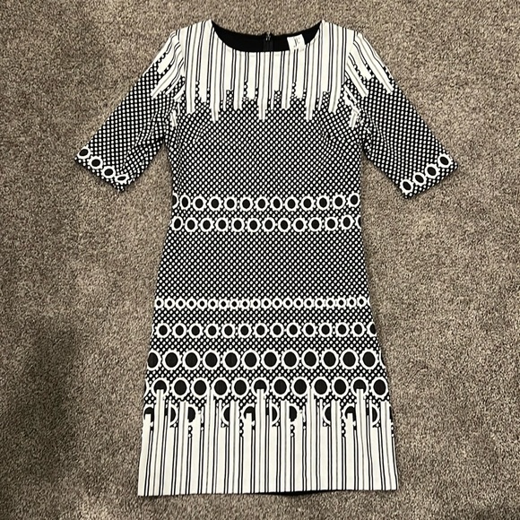Julia Jordan Black & White Dress - Picture 1 of 4